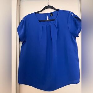 Blue Women's Blouse; Size US “8/10”